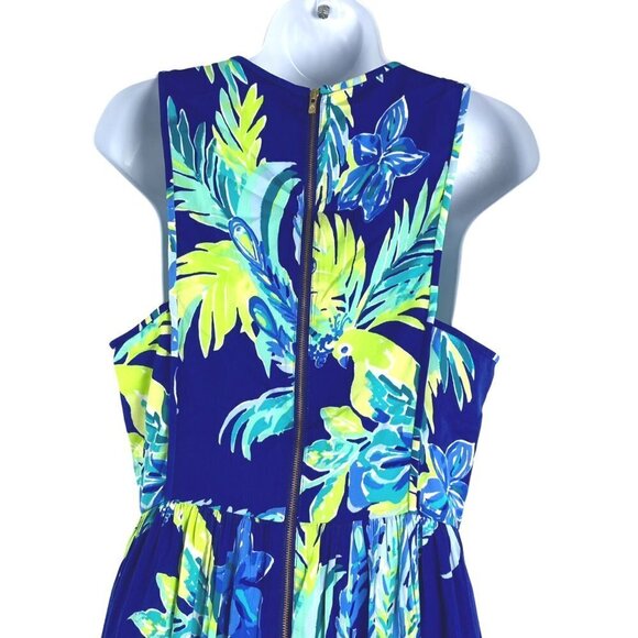 Lilly Pulitzer Kassia Dress Twilight Blue Nest to Nothing Women's Size 6 NWT - Picture 6 of 12